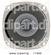 August 20th, 2012: Clipart of a Speaker by Arena Creative