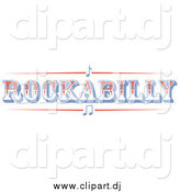 June 29th, 2014: Vector Clipart of a Western Rockabilly Sign by Andy Nortnik