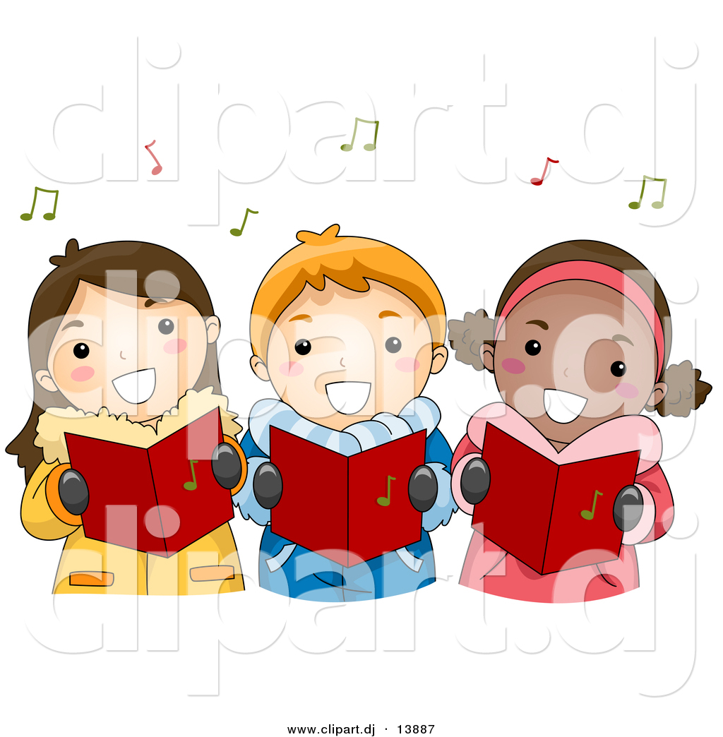 children singing christmas