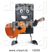 May 7th, 2016: Vector Clipart of a 3d Computer Tower Guitarist by Julos