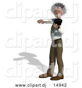 November 8th, 2015: Vector Clipart of a 3d Violinist Man Resembling Einstein by