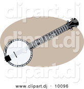 July 25th, 2016: Vector Clipart of a Banjo by R Formidable