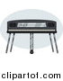 Vector Clipart of an Electric Piano by R Formidable